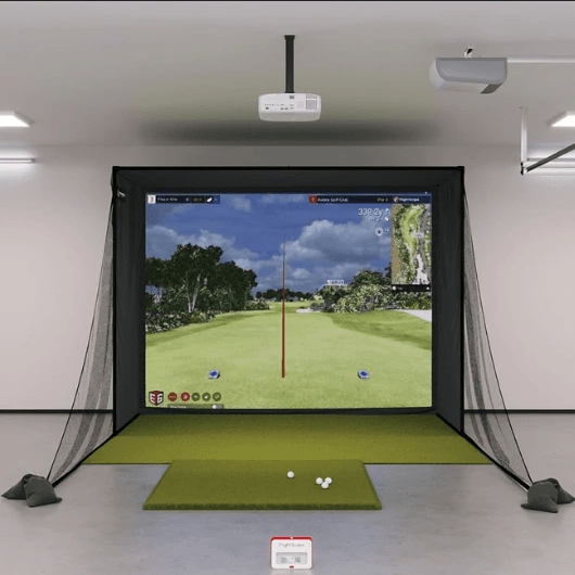 flightscope sig10 golf simulator package - bestgolfsimulatorsforhomereviews