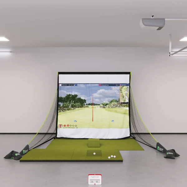 FlightScope Mevo Bronze Golf Simulator Package 2