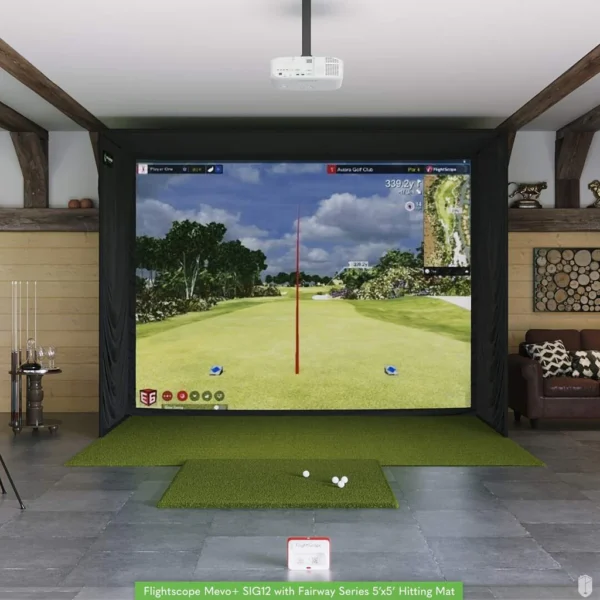 FlightScope Mevo+ SIG12 Golf Simulator Package review - bestgolfsimulatorsforhomereviews
