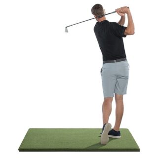SWINGTURF golf hitting mat review - bestgolfsimulatorsforhomereviews