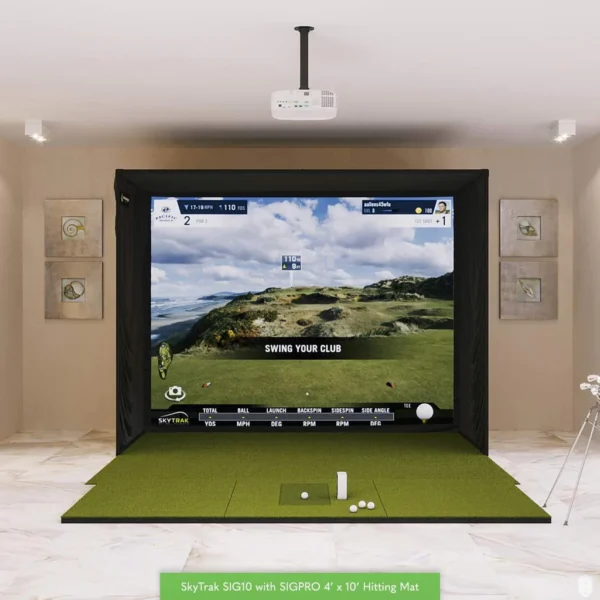 SkyTrak SIG10 Golf Simulator Package