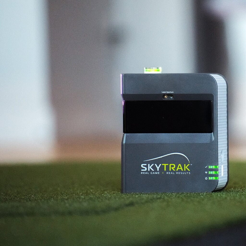 skytrak sig12 golf simulator package